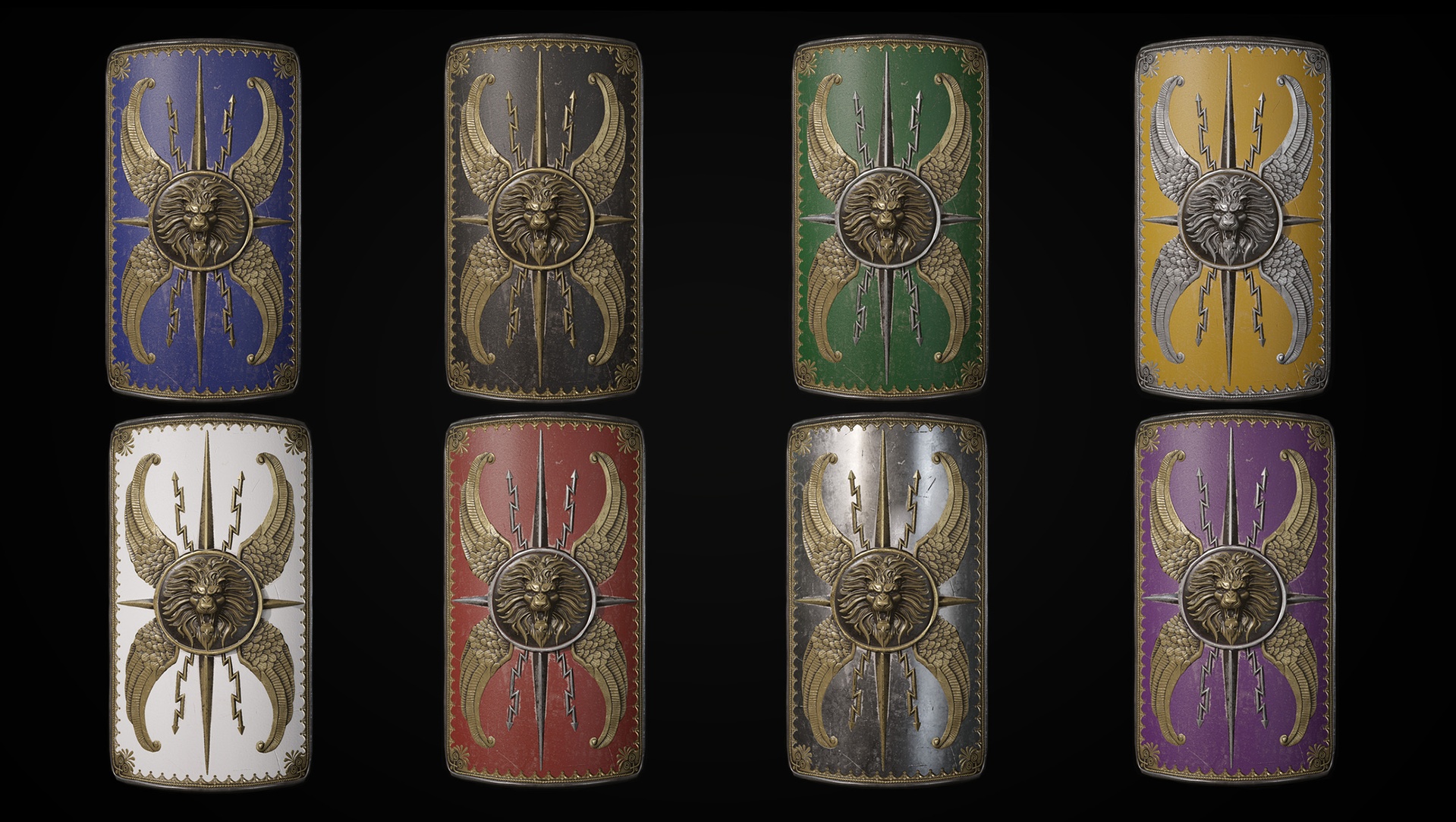 Media 1 for listing Roman Shield Low-poly 3D model