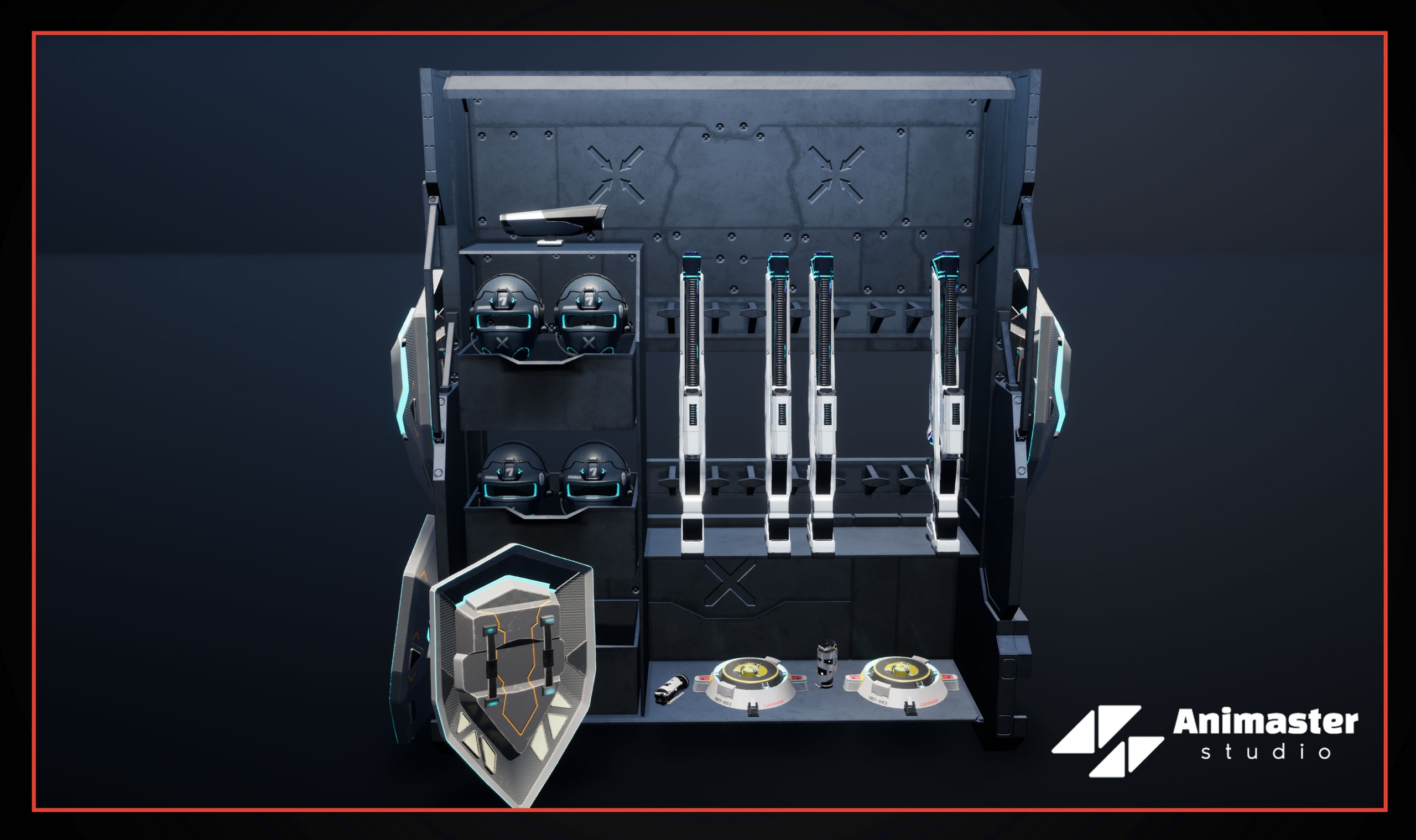 Media 1 for listing Sci-Fi Military Weapon Pack