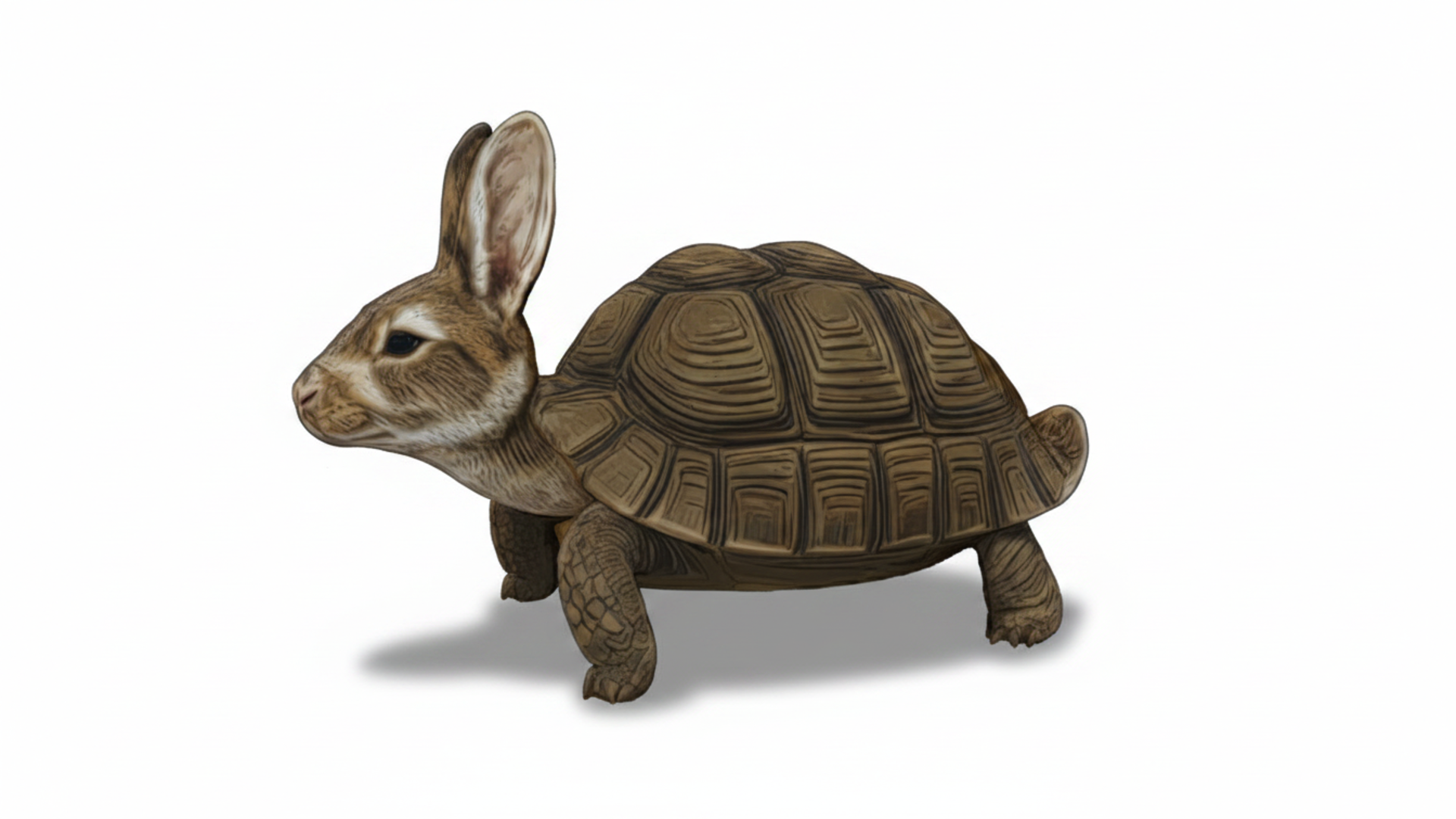 Stylized Rabbit-Turtle Hybrid Creature 3D Model (With LOD) | Fab
