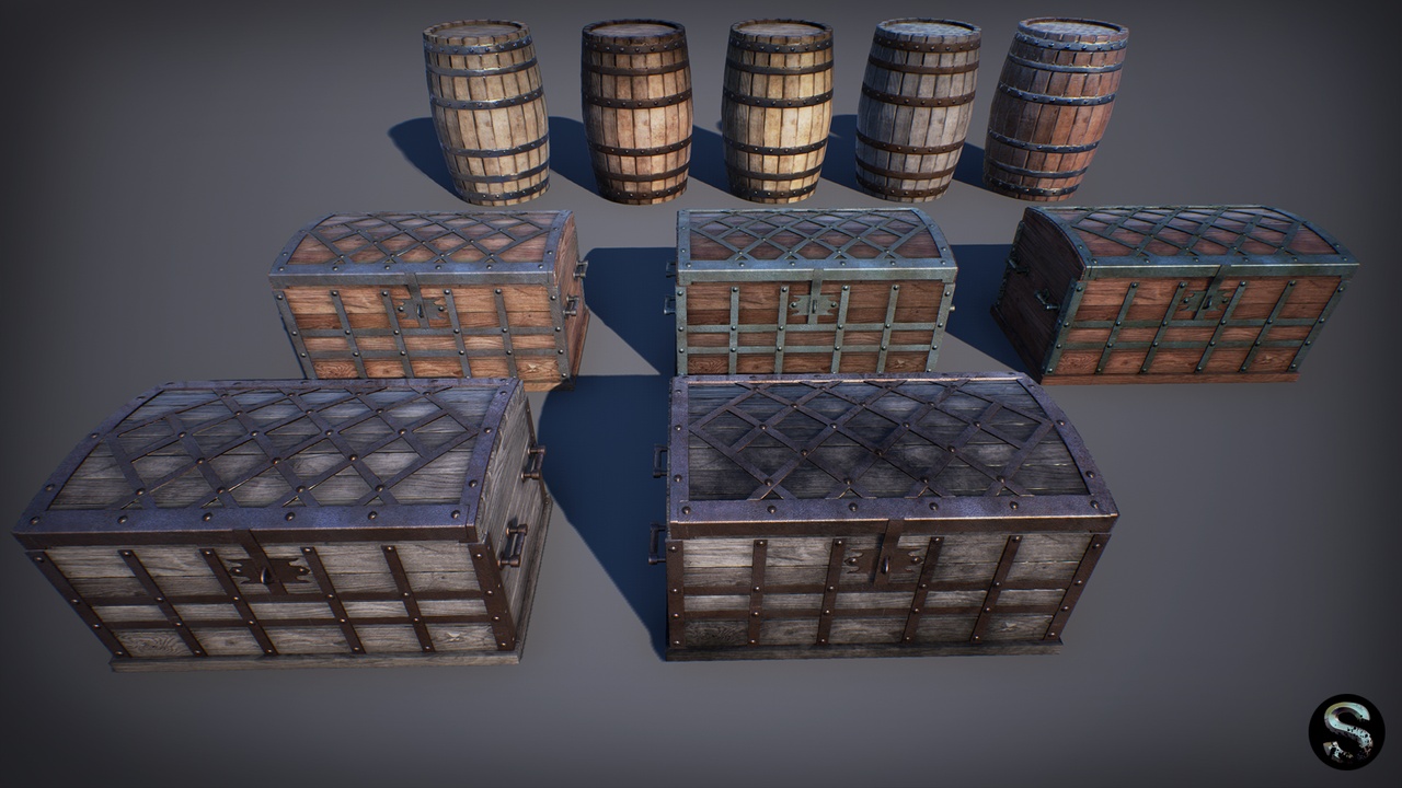 Media 1 for listing Medieval Props Pack