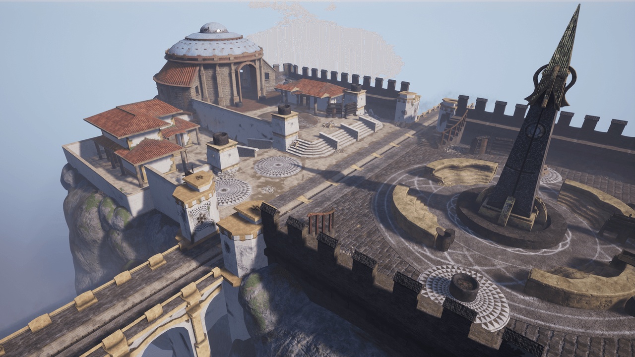 Media 1 for listing Modular Temple Plaza 4k PBR