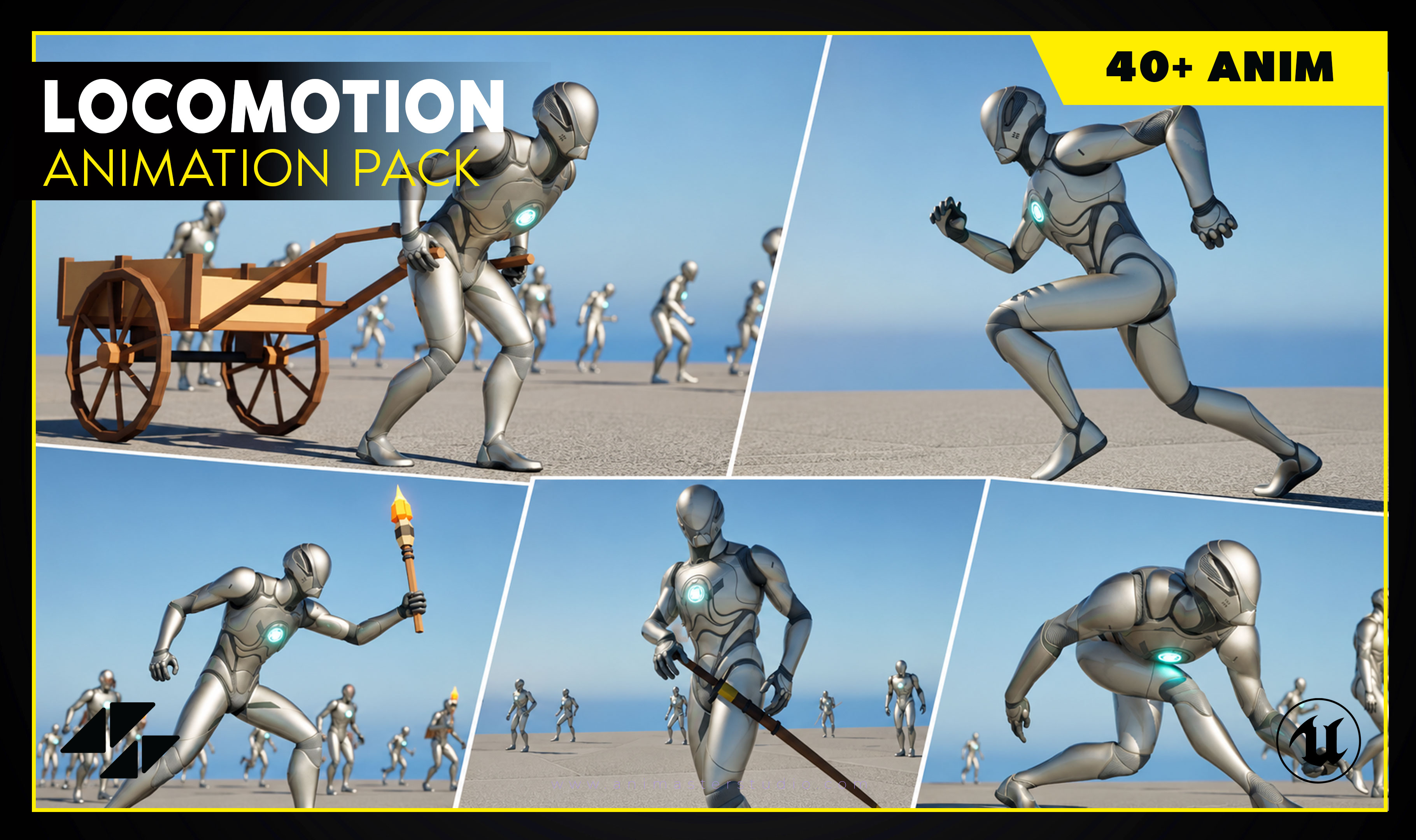 Ultimate Locomotion Animation Pack | Fab