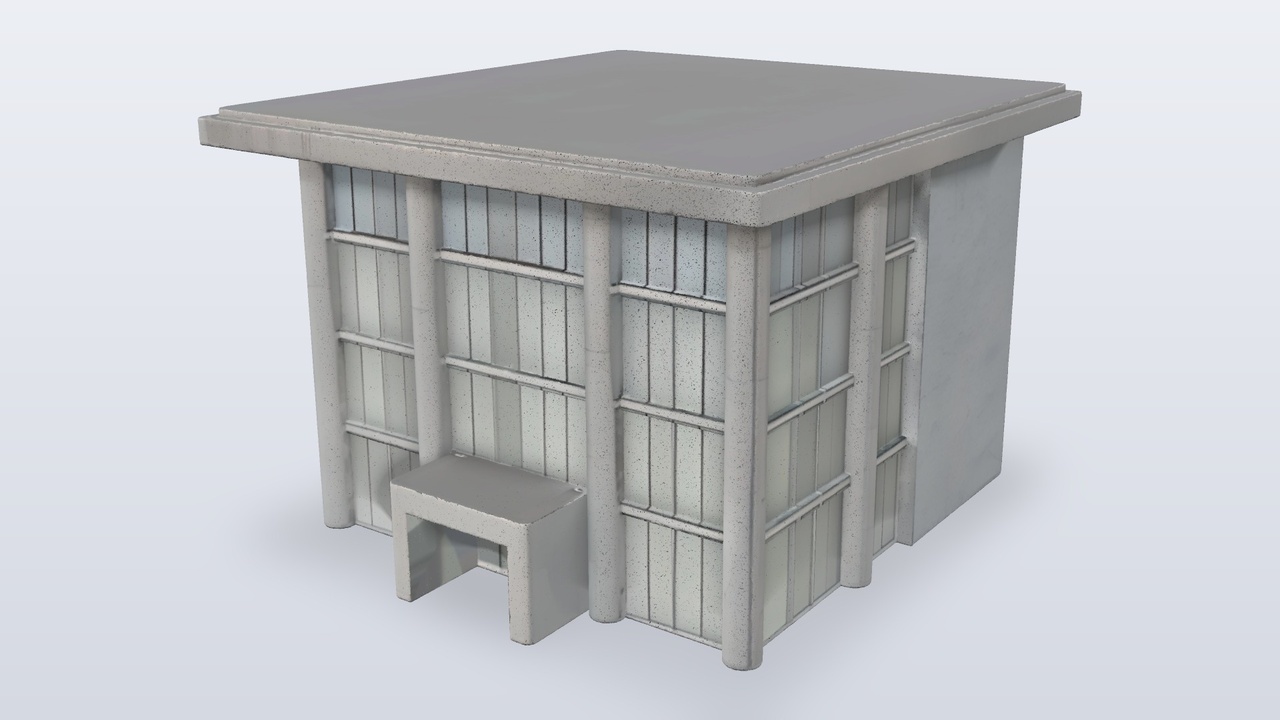 Media 1 for listing Tech Corporate Headquarters in Brutalist Style