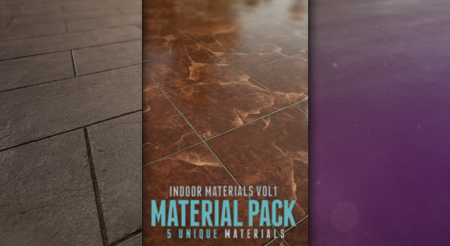 Indoor material pack vol 1 | Fab
