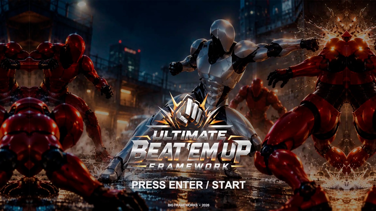 Ultimate Beat 'Em Up Framework - 3D Action Game Template | Fab