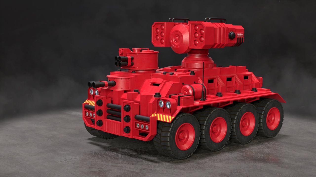 Media 1 for listing Military APC-1-Red-Clean
