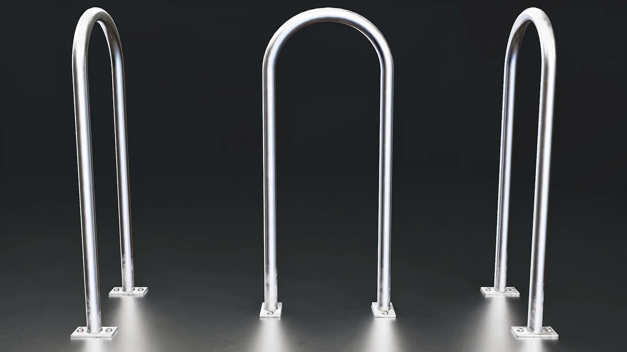 Metal U Shape Bike Rack | Fab
