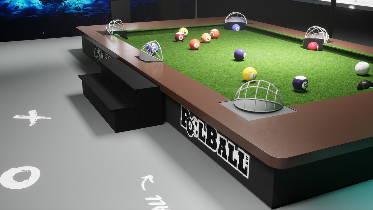 Media 1 for listing Poolball Table - Soccer + Pool Billard