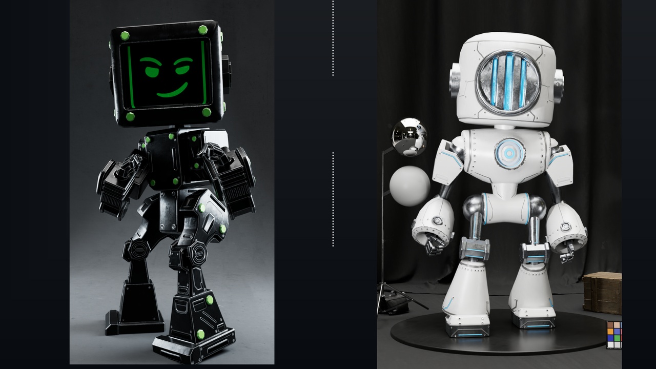 Media 1 for listing Stylized Robots
