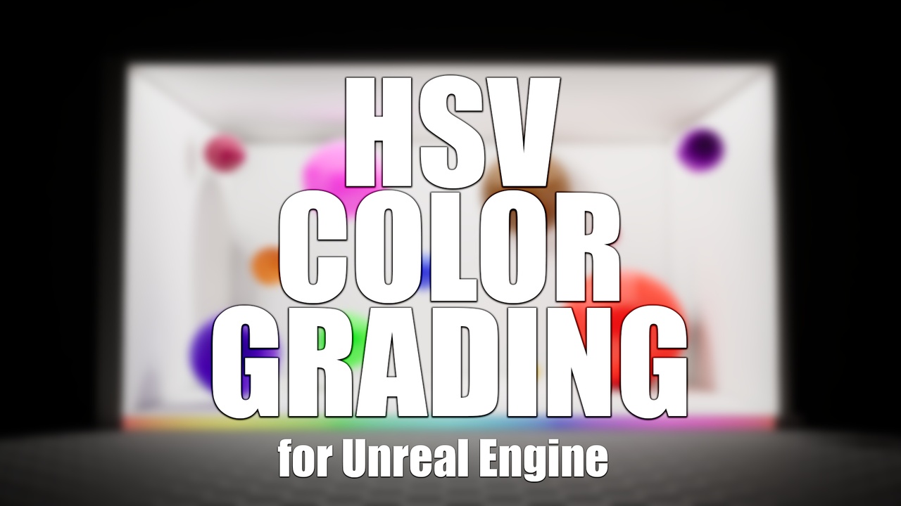 Media 1 for listing HSVGrading Post Process Volume Material