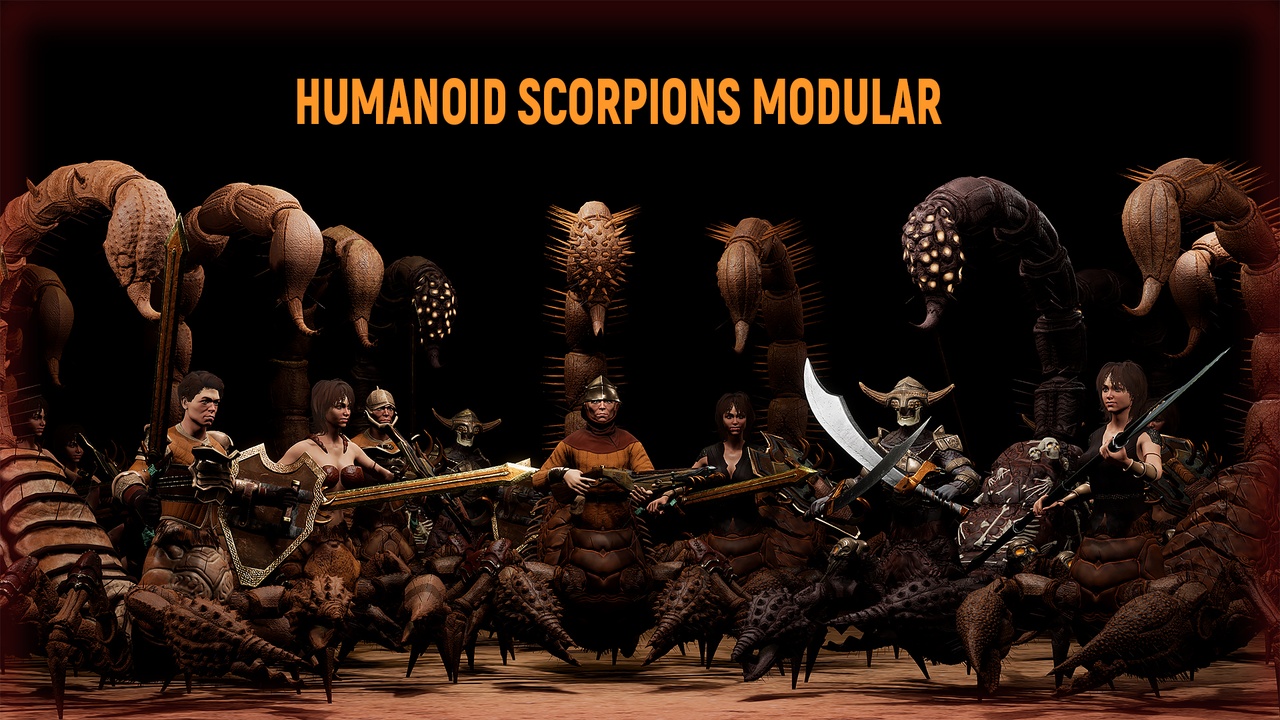 Media 1 for listing Humanoid Scorpion