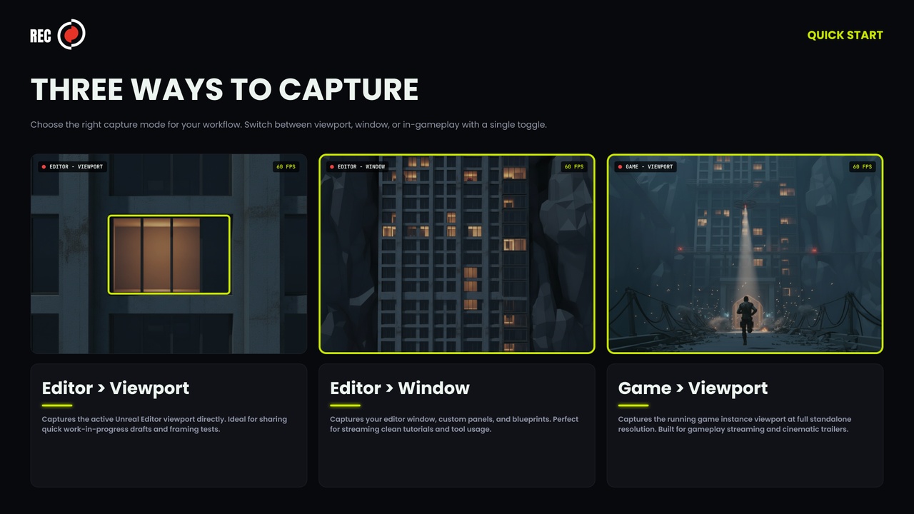 Media 1 for listing REC - Core Edition | Free Screen Capture & Live Streaming