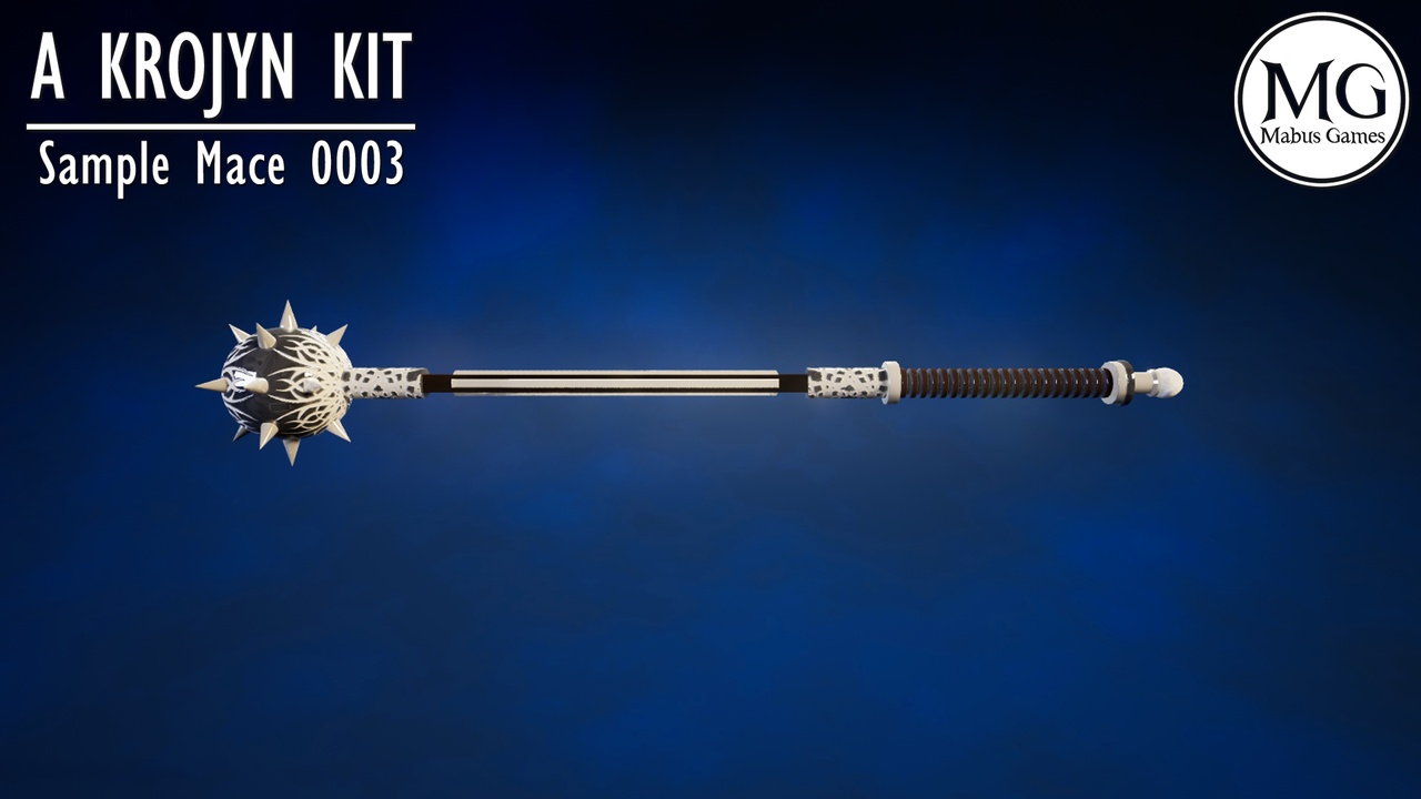 Media 1 for listing Mace 0003 - A Krojyn Kit Modular Mace Sample