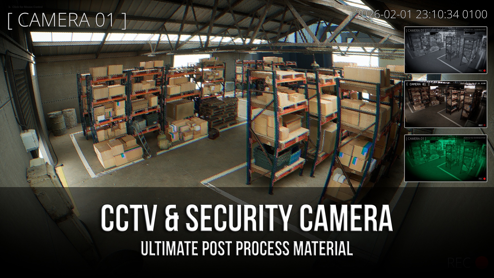 Media 1 for listing CCTV & Security Camera: Ultimate Post Process Material