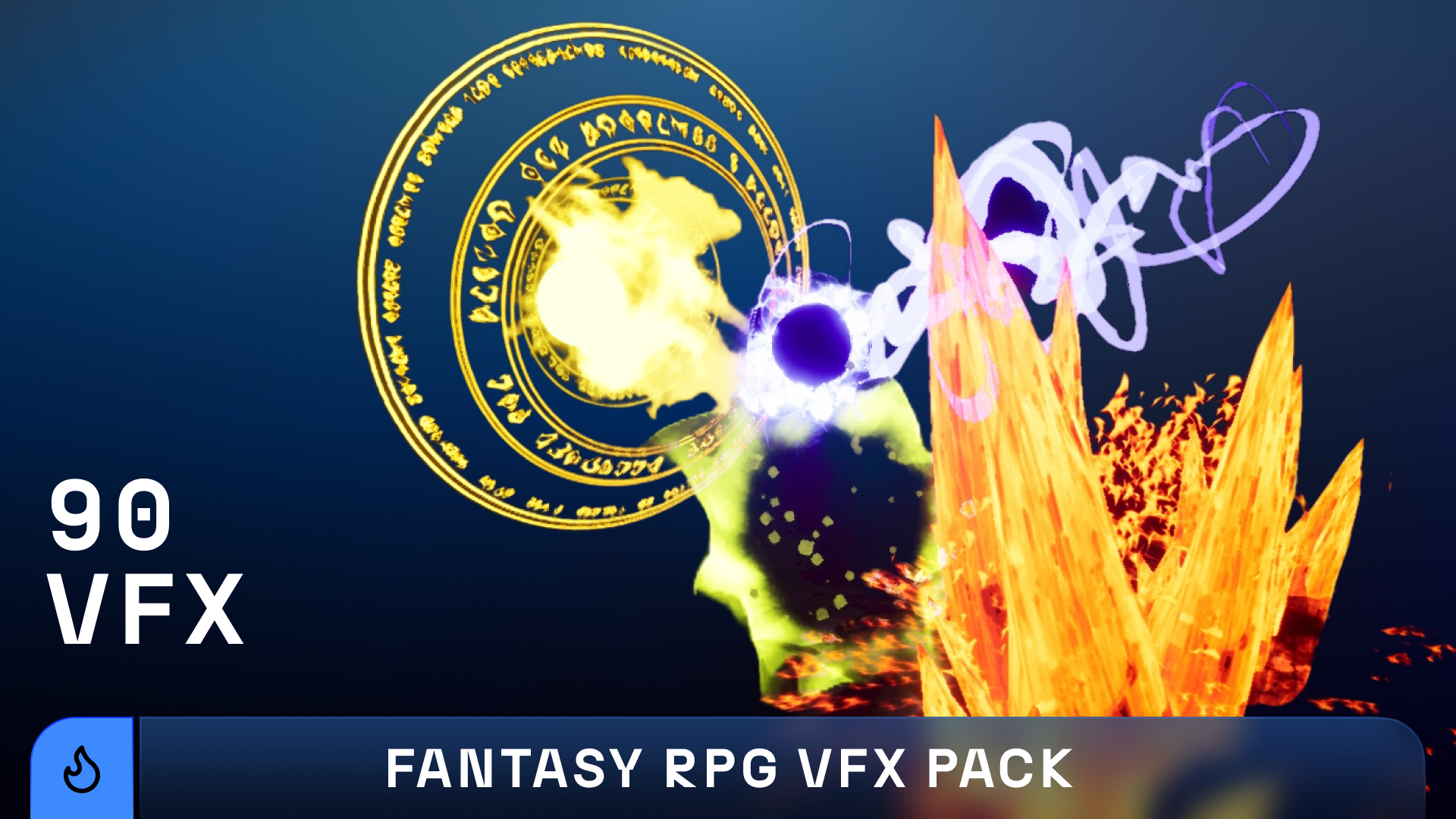 Fantasy RPG Niagara VFX Pack | Fab