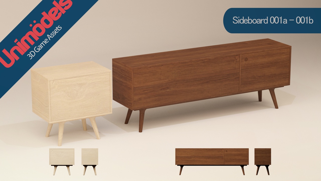 Media 1 for listing Sideboards, Coffee Tables and Shelves by Unimodels