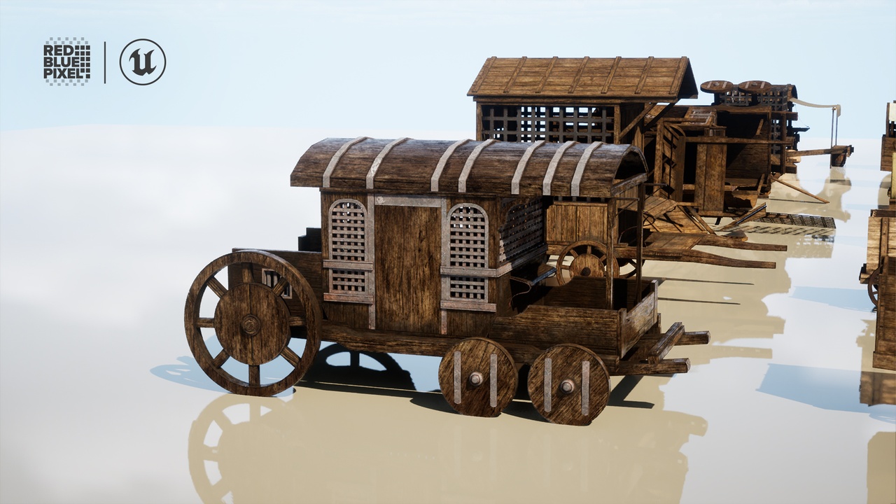 Media 1 for listing Medieval Carriage