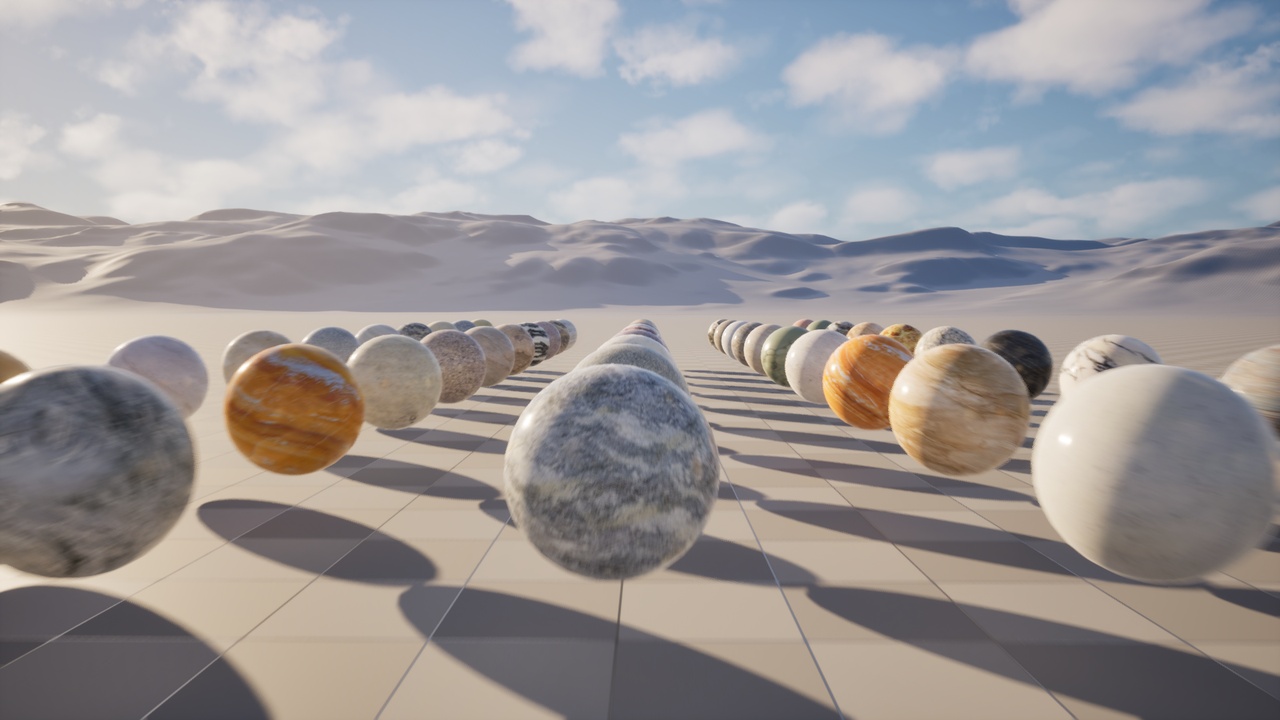 50 Photorealistic Marble Materials - PBR 4K | Fab