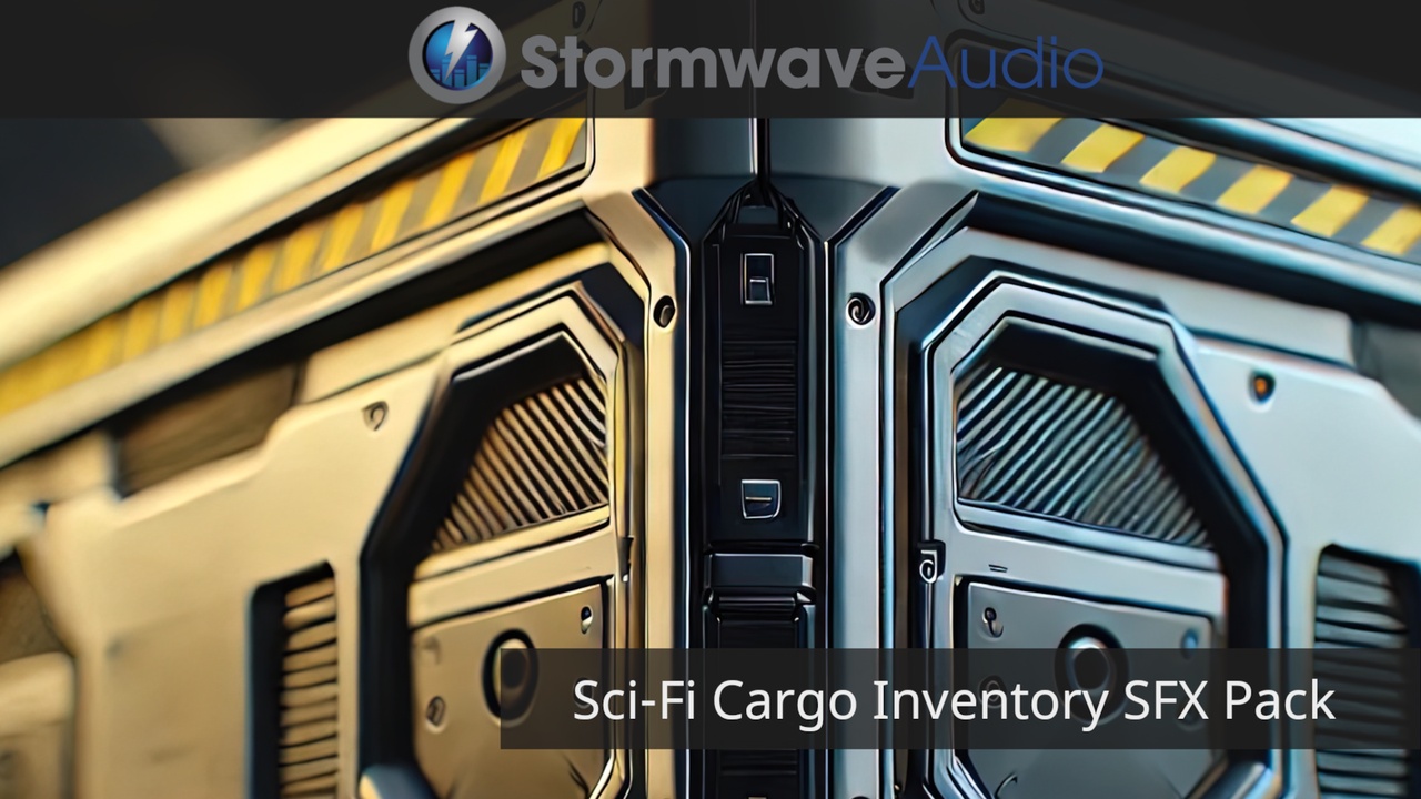 Media 1 for listing Sci-Fi Cargo Inventory Interface Sound Effects Pack
