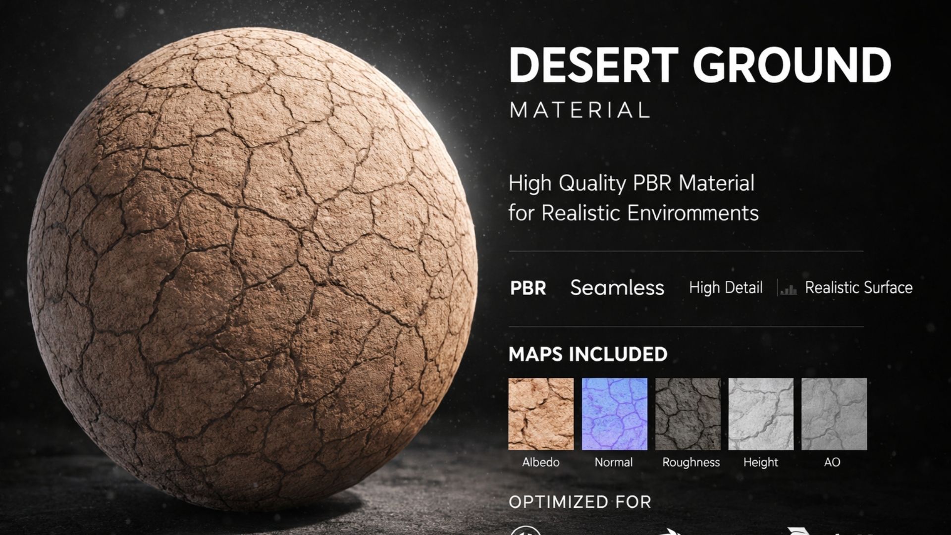 Desert Ground Material Pack | Fab