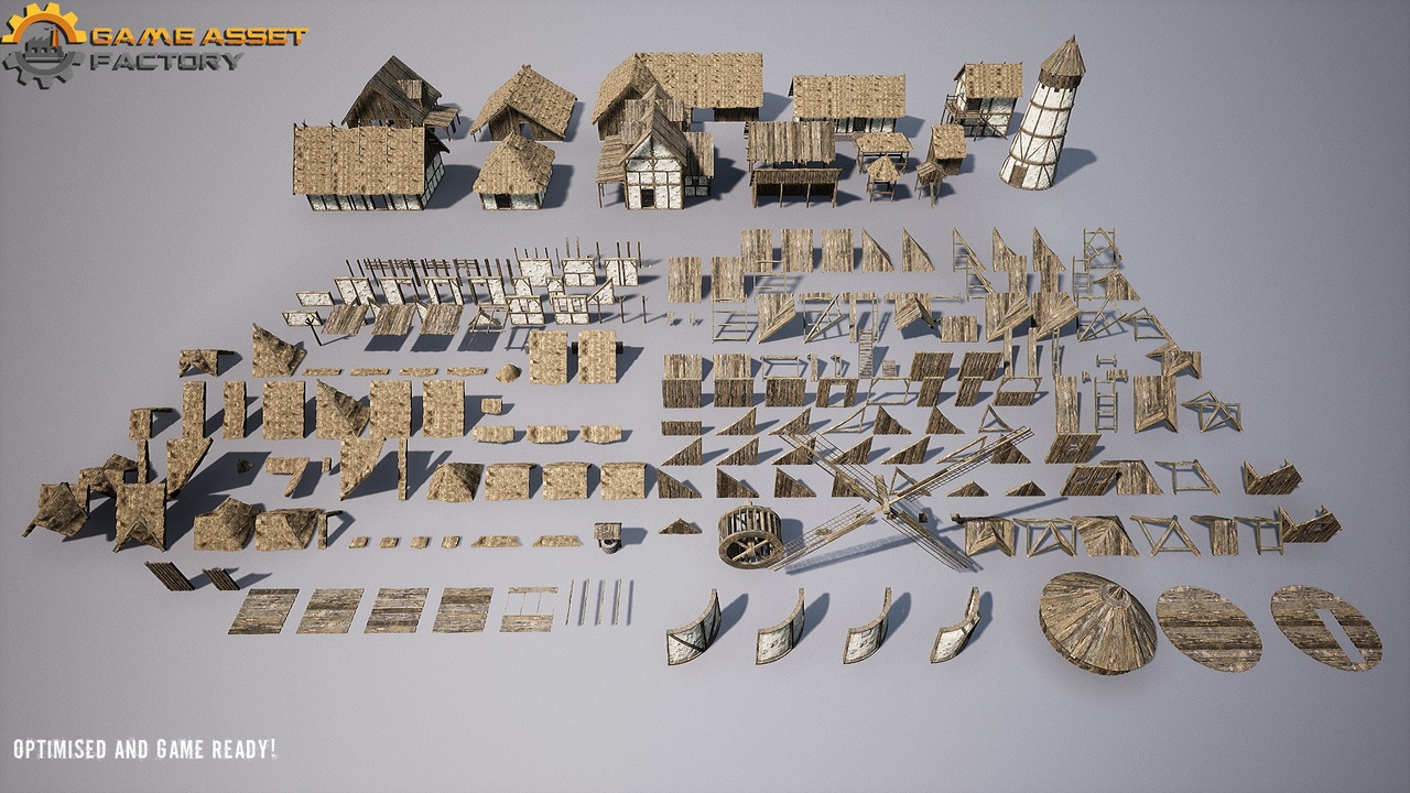 Media 1 for listing Medieval Farm Modular