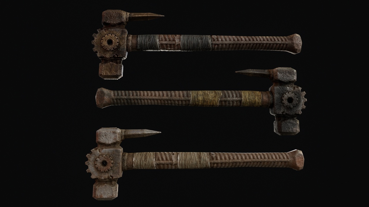 Media 1 for listing Zombie Jagged Hammer