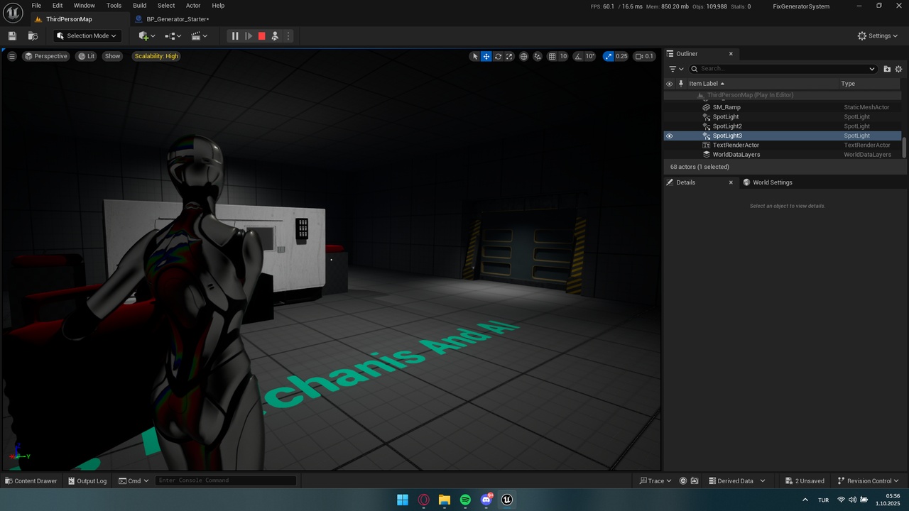 Media 1 for listing Horror Fix The Generator System