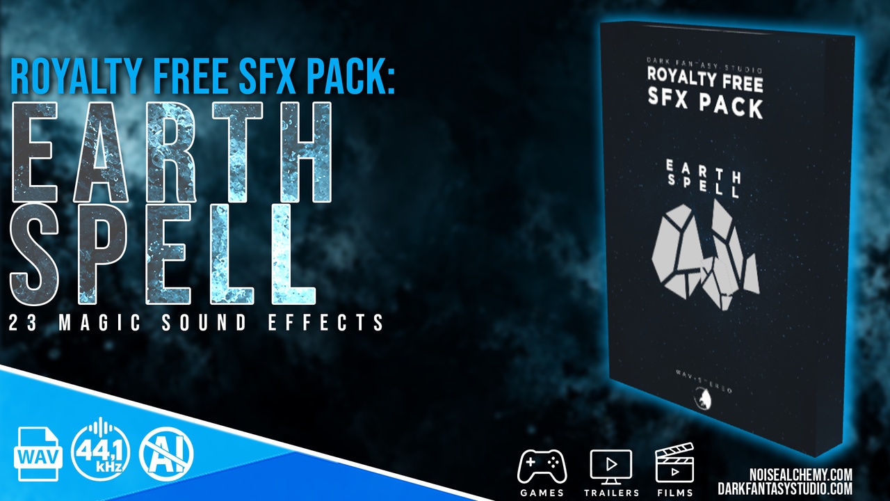 Media 1 for listing EARTH SPELL – 23 Magic Sound Effects