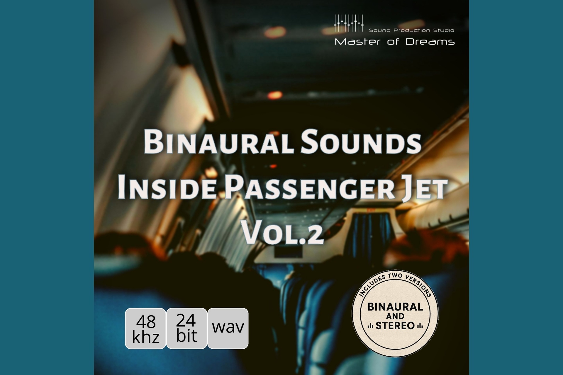 Media 1 for listing Binaural Sounds - Inside Passenger Jet Vol.2