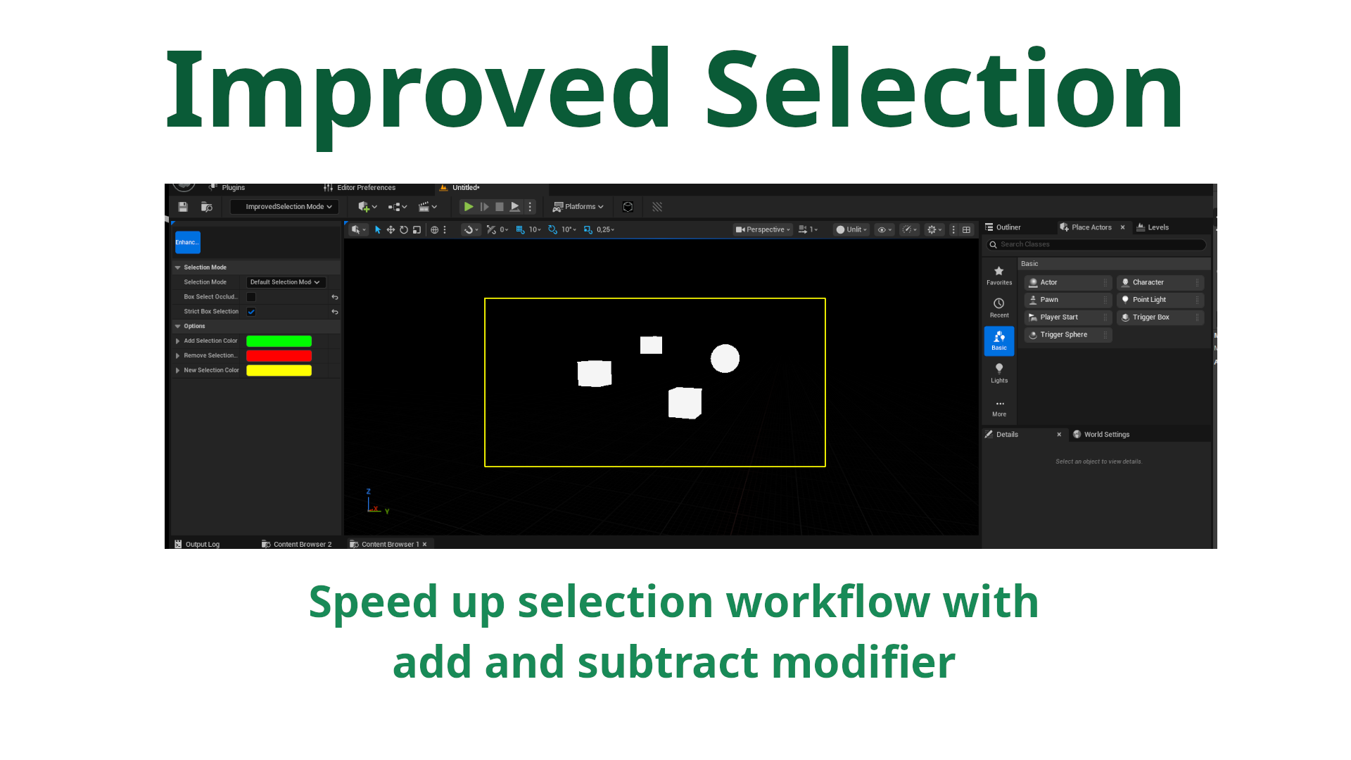 Improved Selection | Fab