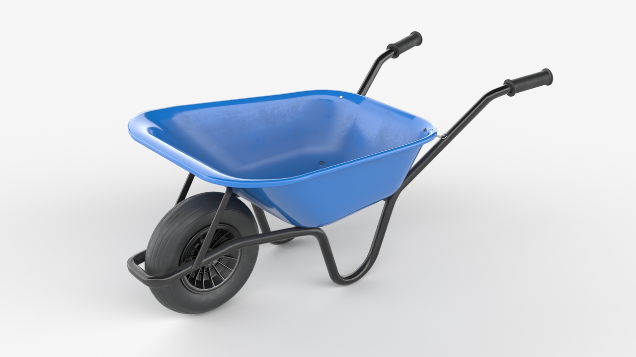 Blue Wheelbarrow | Fab