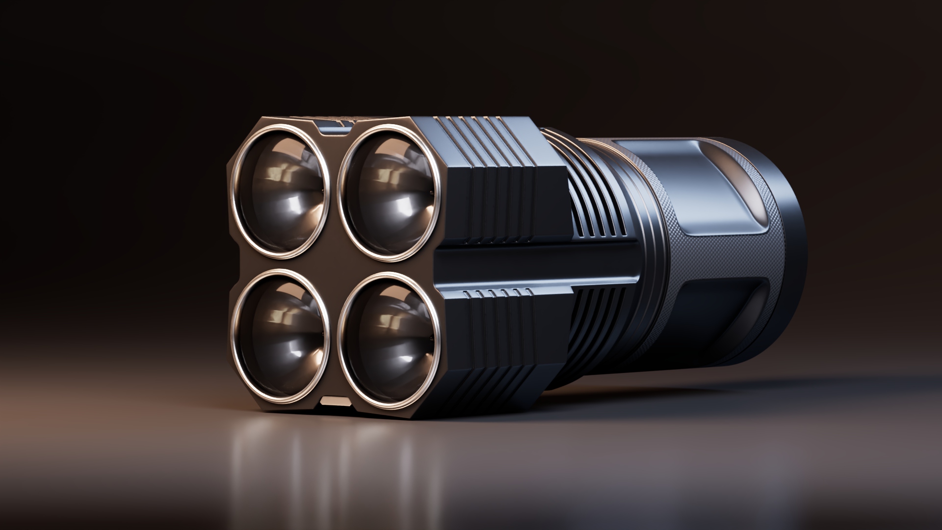 Sci-Fi Tactical Flashlight | Fab