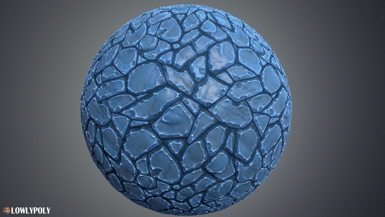 Stone Tile Vol.04 - Hand Painted Texture Pack | Fab