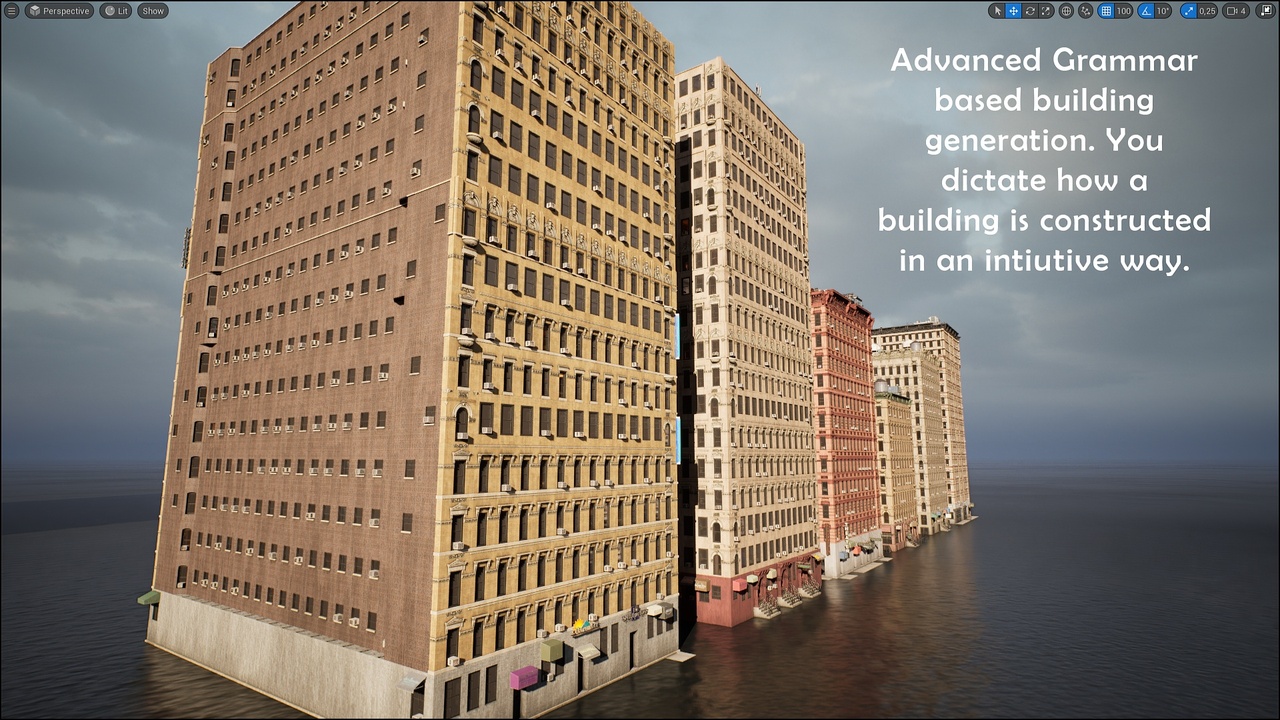 Media 1 for listing Procedural Building Generator Pro