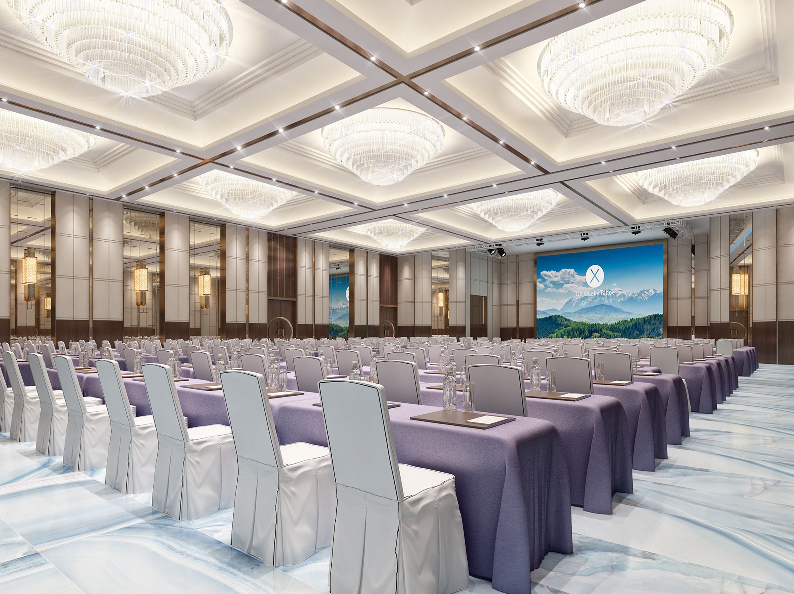Media 1 for listing Luxury Hotel Ballroom | Commercial Conference Hall Vol.01