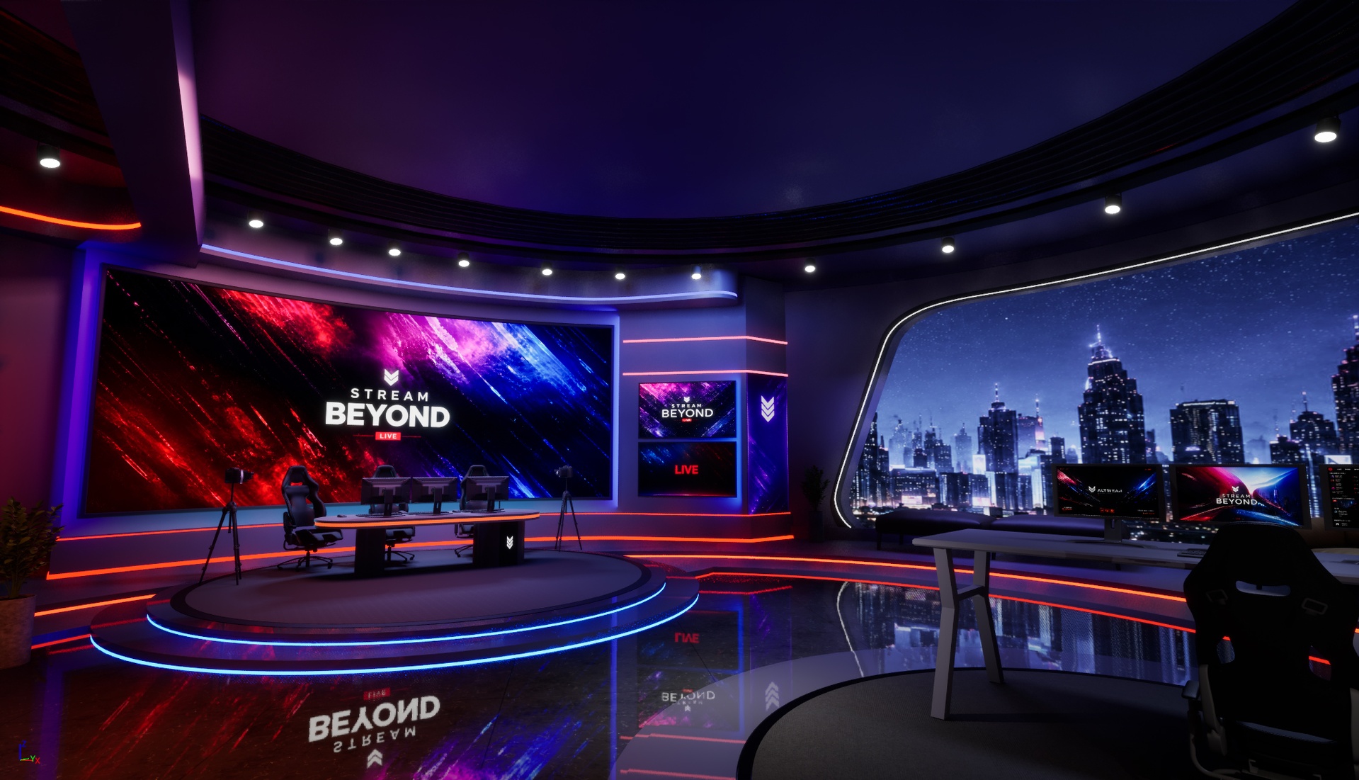 Media 1 for listing Broadcast Stage Environment