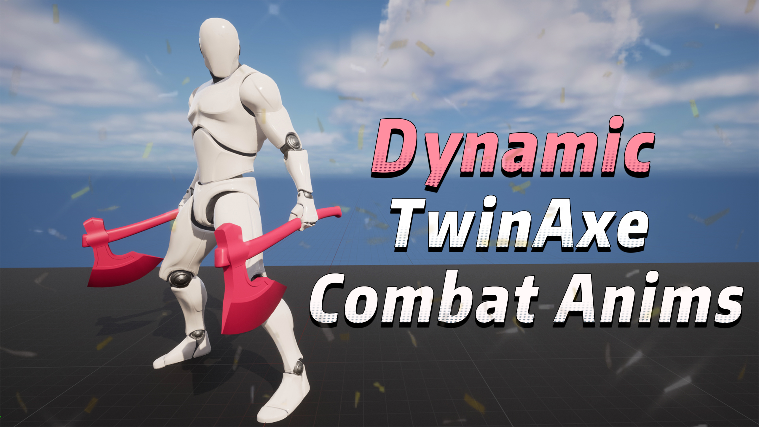 Dynamic TwinAxe Combat Animations | Fab