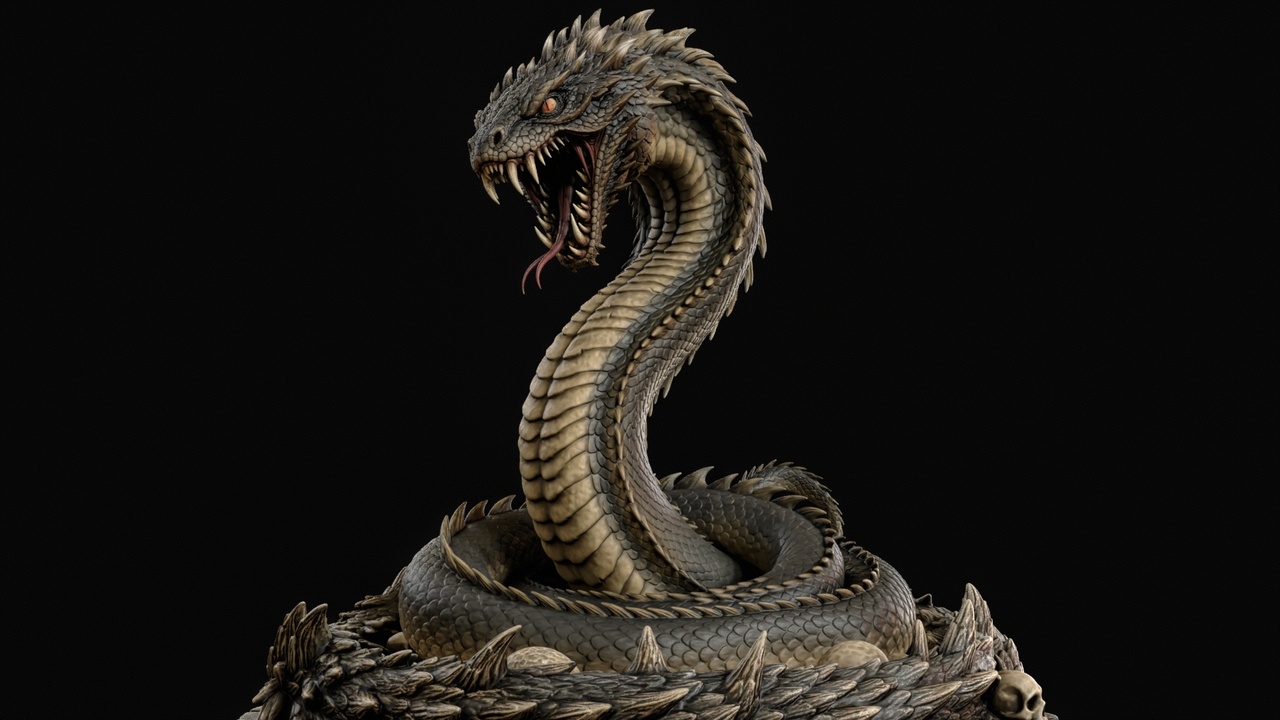 Media 1 for listing Basilisk 3D Print Ready