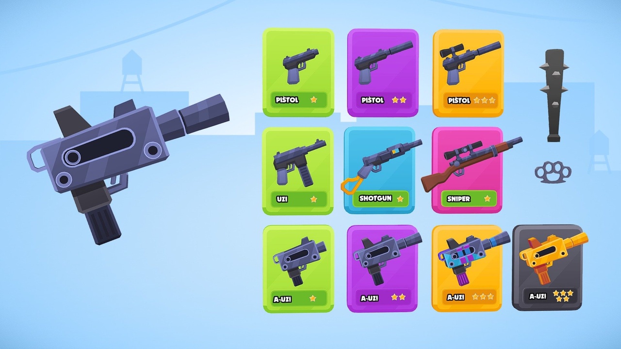 Media 1 for listing Stylized guns and weapons