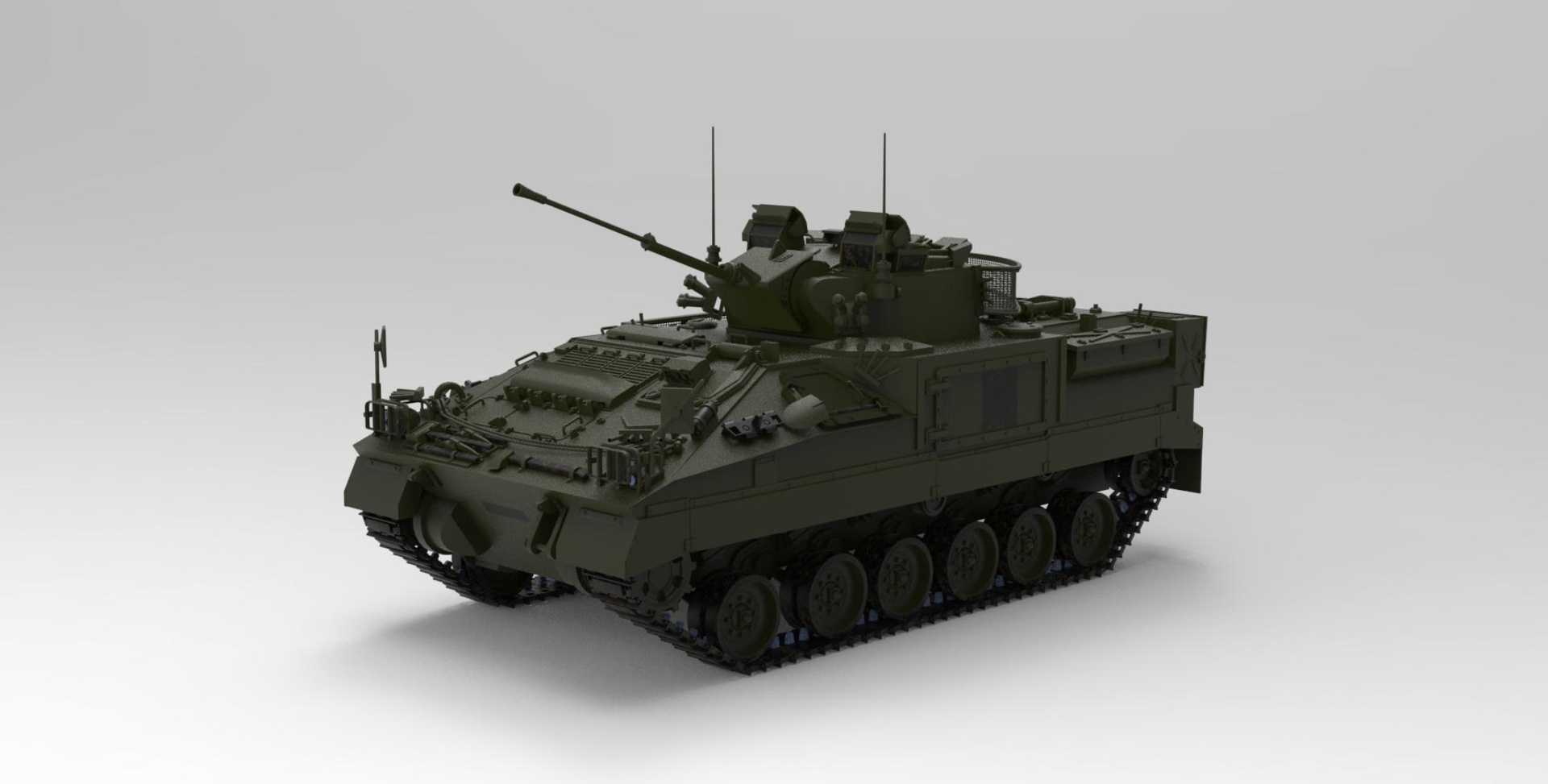 Media 1 for listing Warrior tracked armoured vehicle