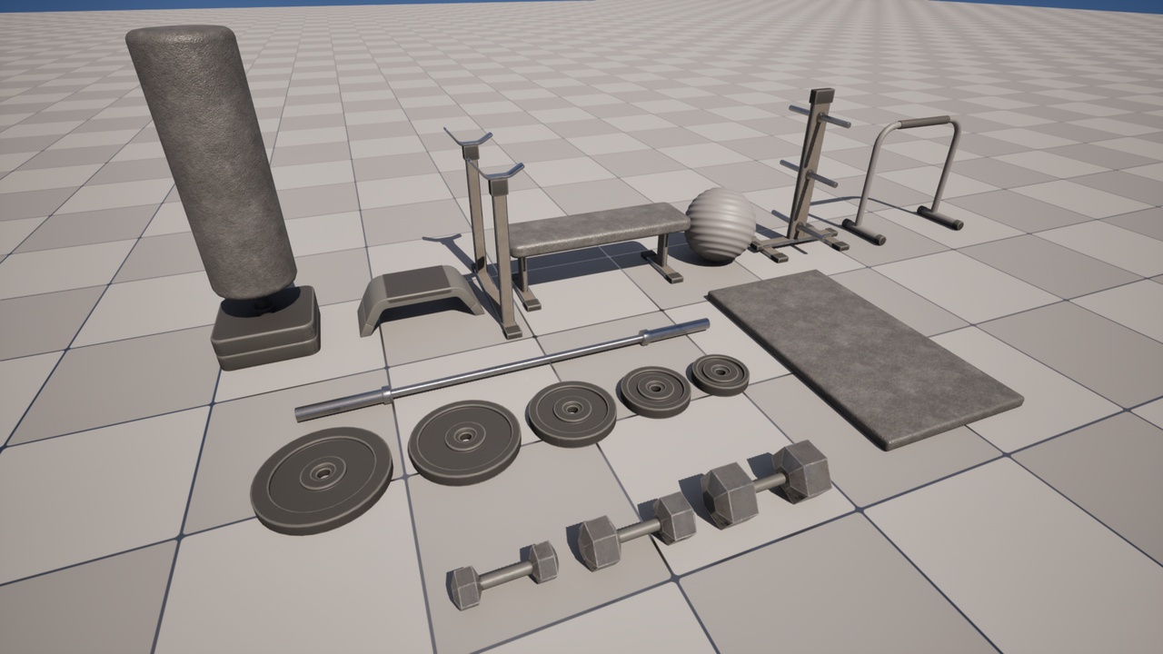 Media 1 for listing Gym Props