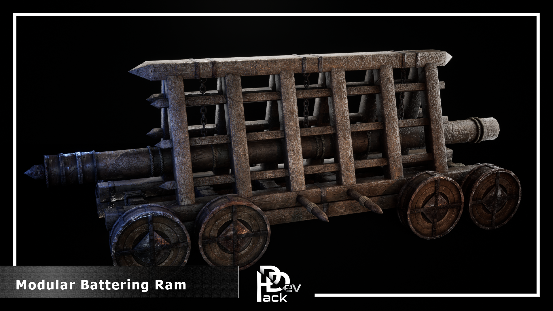 Modular Battering Ram / 16 Assets | Fab