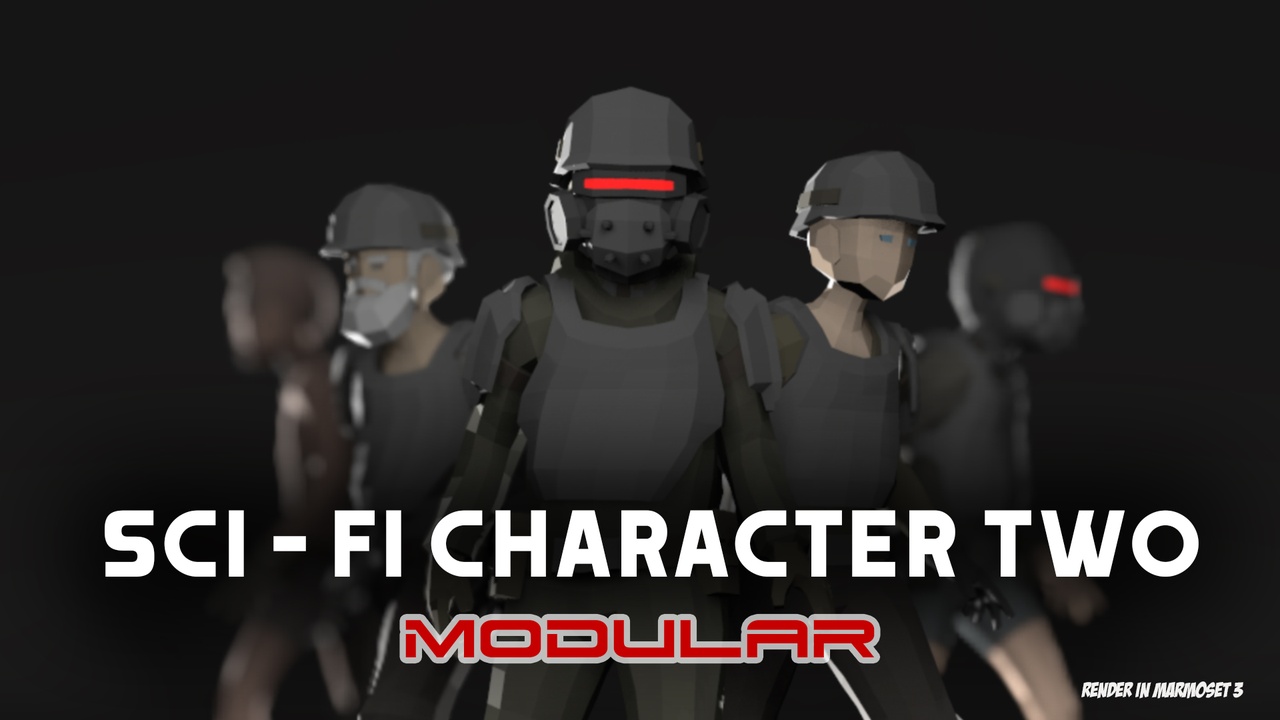 Media 1 for listing Sci fi character two