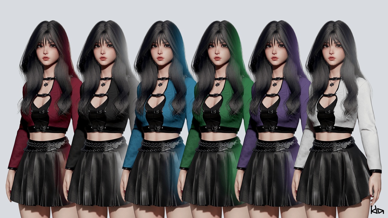 图片[3]-[Unreal Engine] K-POP SERIES – Mina-虚幻资源发布讨论论坛-虚幻引擎-IMAXCG