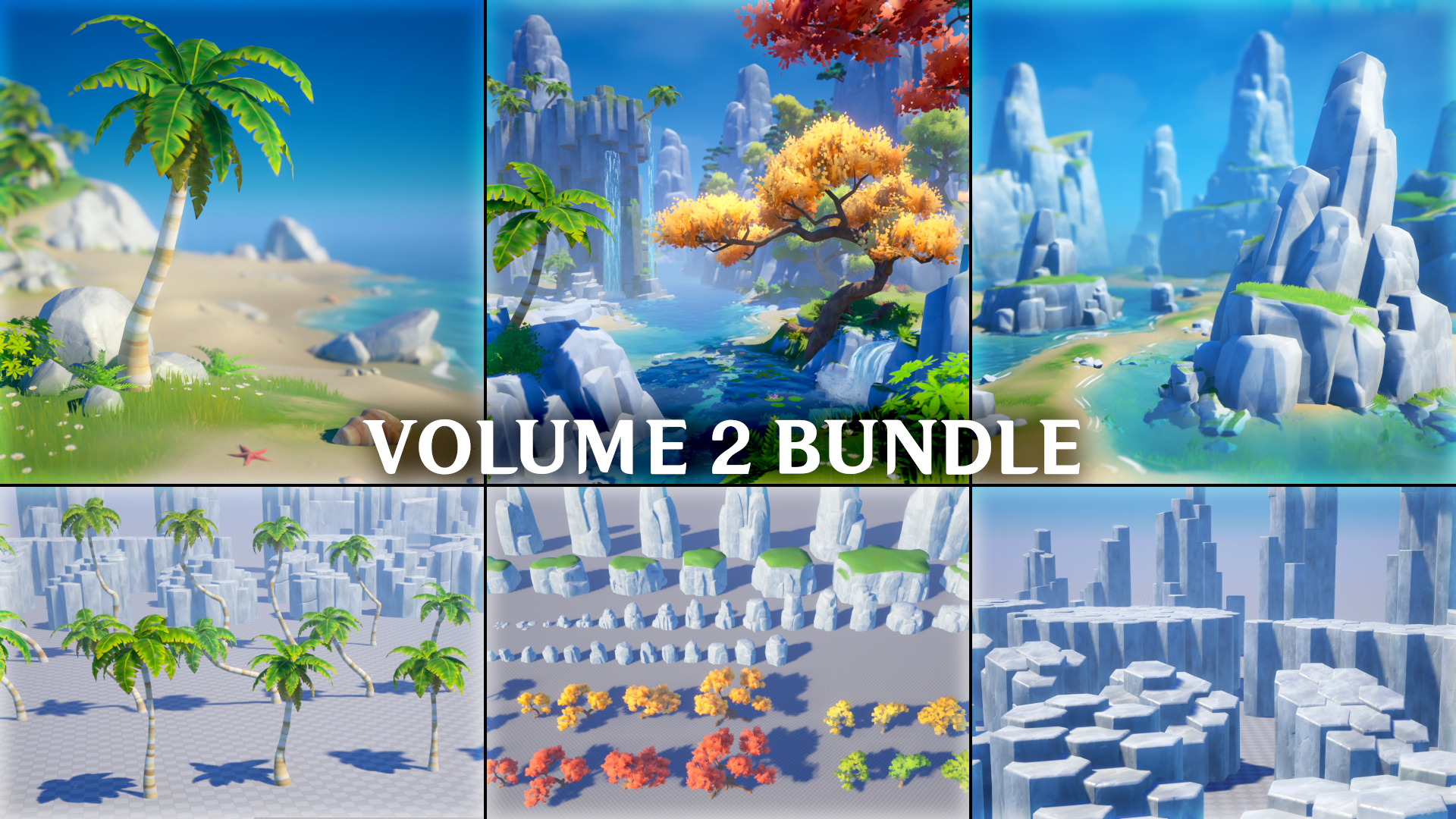 Stylized Nature Vol. 2 | Stylized Environment Bundle | Fab