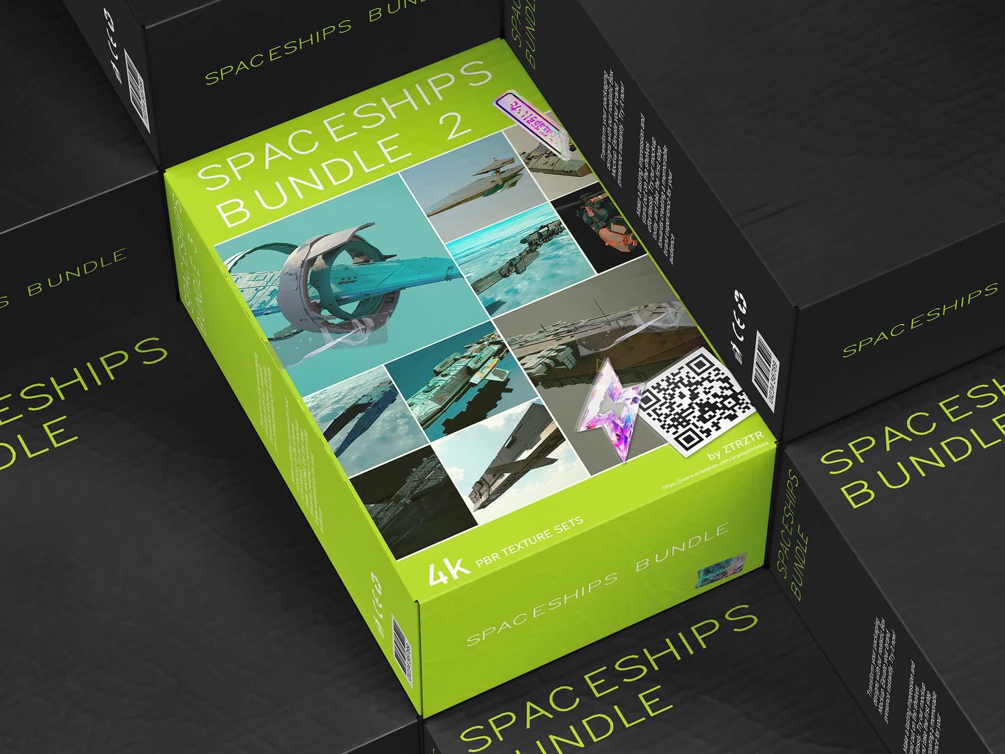 SPACESHIPS BUNDLE 02 | Fab
