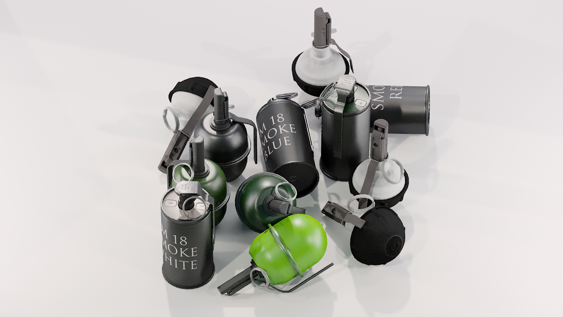 Military Grenade Pack | Fab