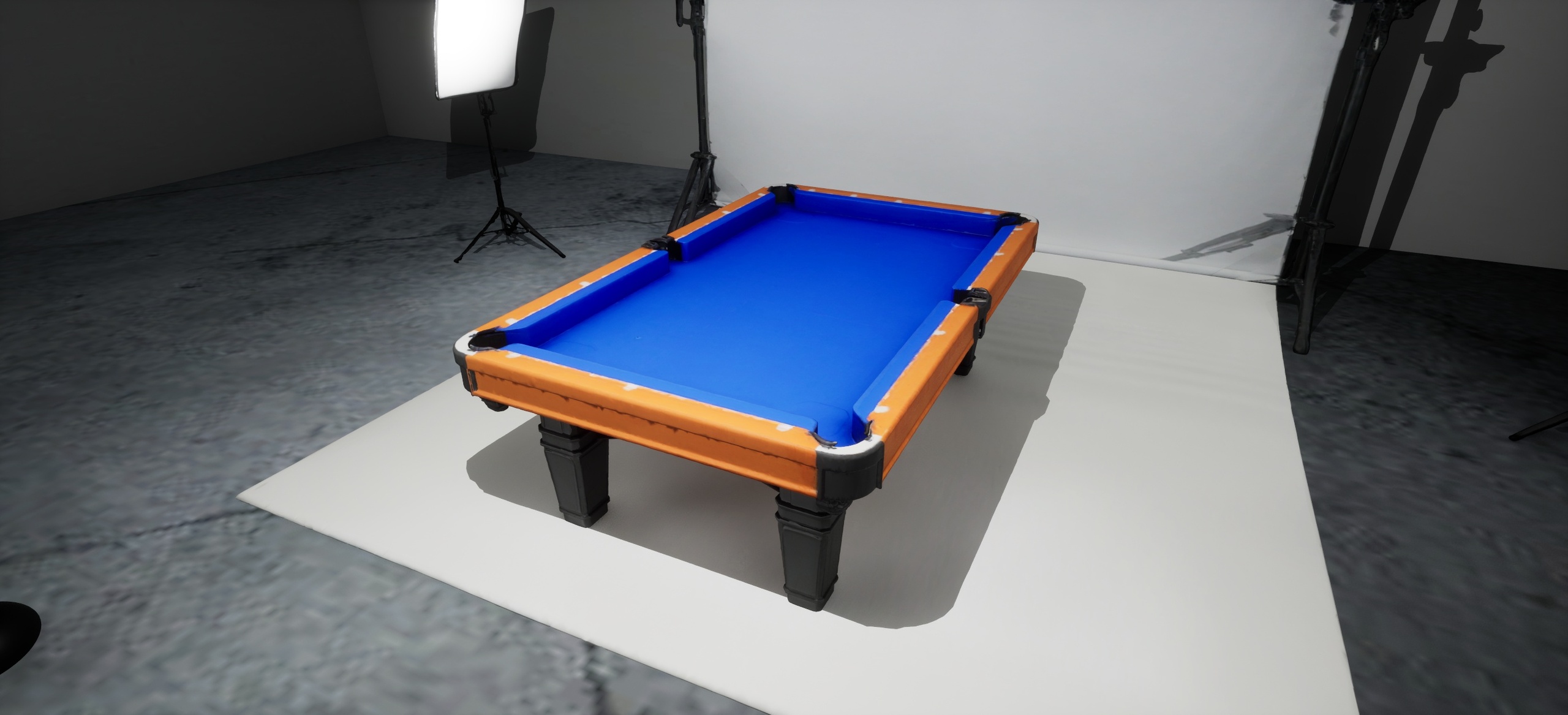 Blue Pool Table - Prop | Fab