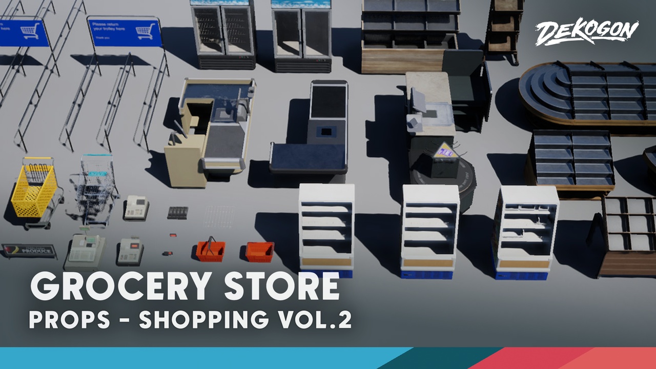 Media 1 for listing Shopping and Market VOL 2 - Grocery Store