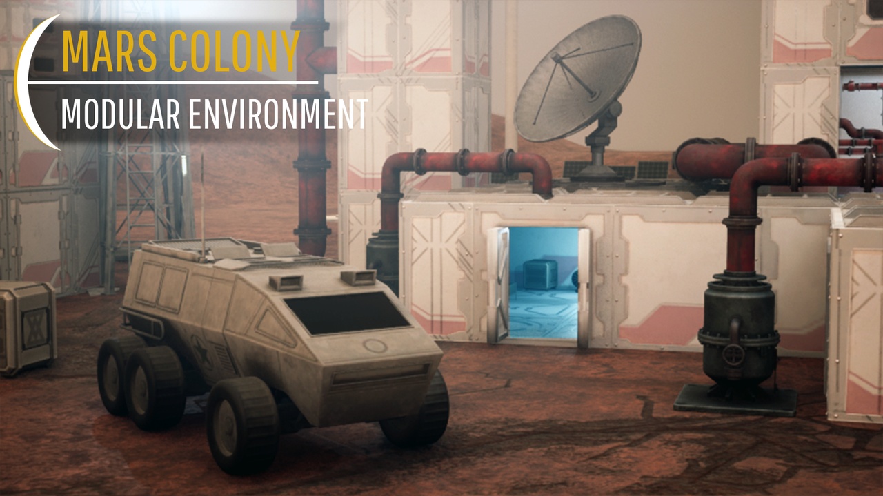Media 1 for listing Colony Planet Space Shelter Modular Base